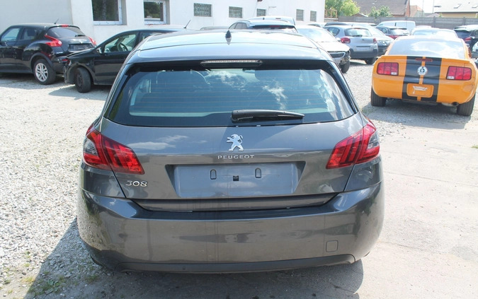 Peugeot 308 cena 28900 przebieg: 114814, rok produkcji 2020 z Supraśl małe 67